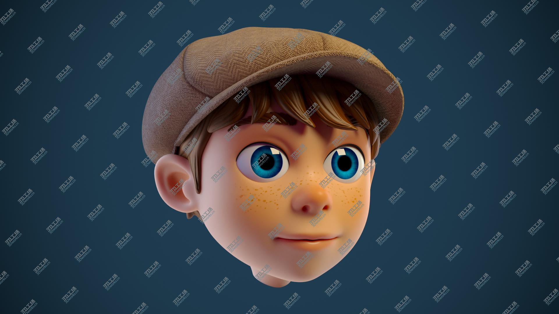 images/goods_img/2021040235/3D model Boy Cartoon Head/1.jpg